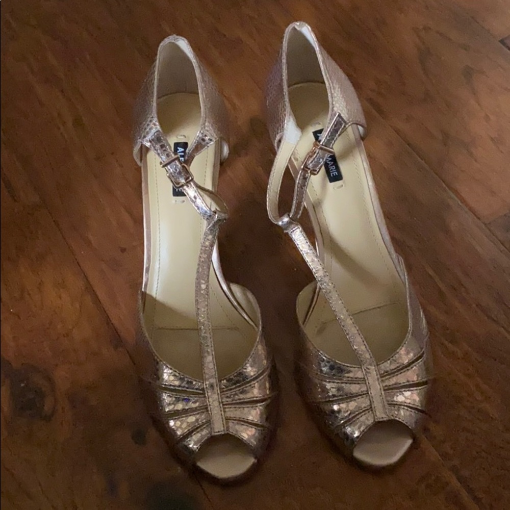 Alex Marie Heels Pink Sparkly